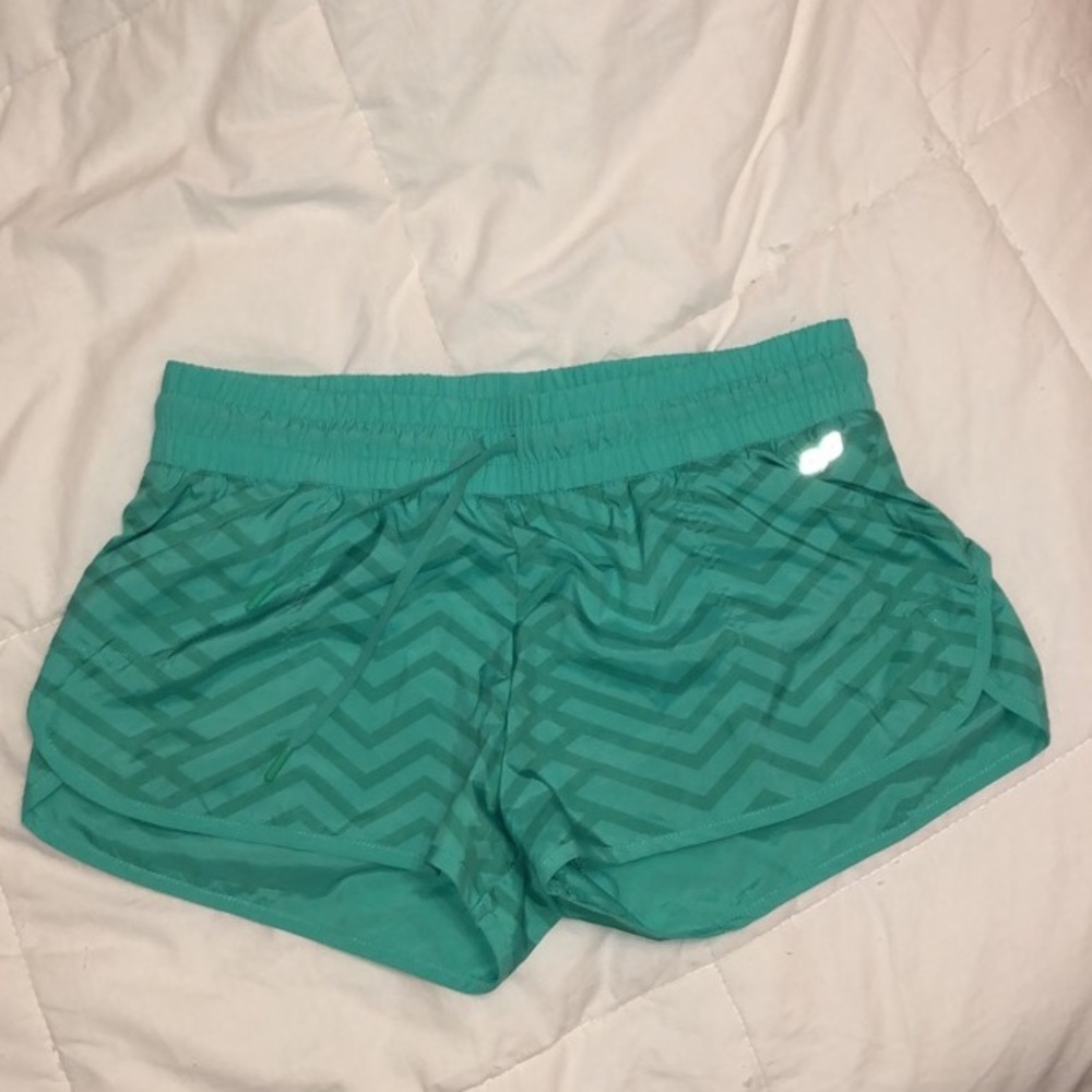 Lorna Jane- Green Original Run Shorts